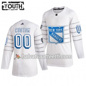 Lasten NHL New York Rangers Pelipaita Custom Valkoinen 2020 NHL All-Star Adidas Authentic 